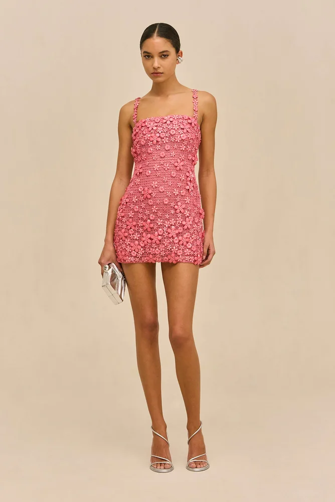 FLORABELLE DRESS - STRAWBERRY