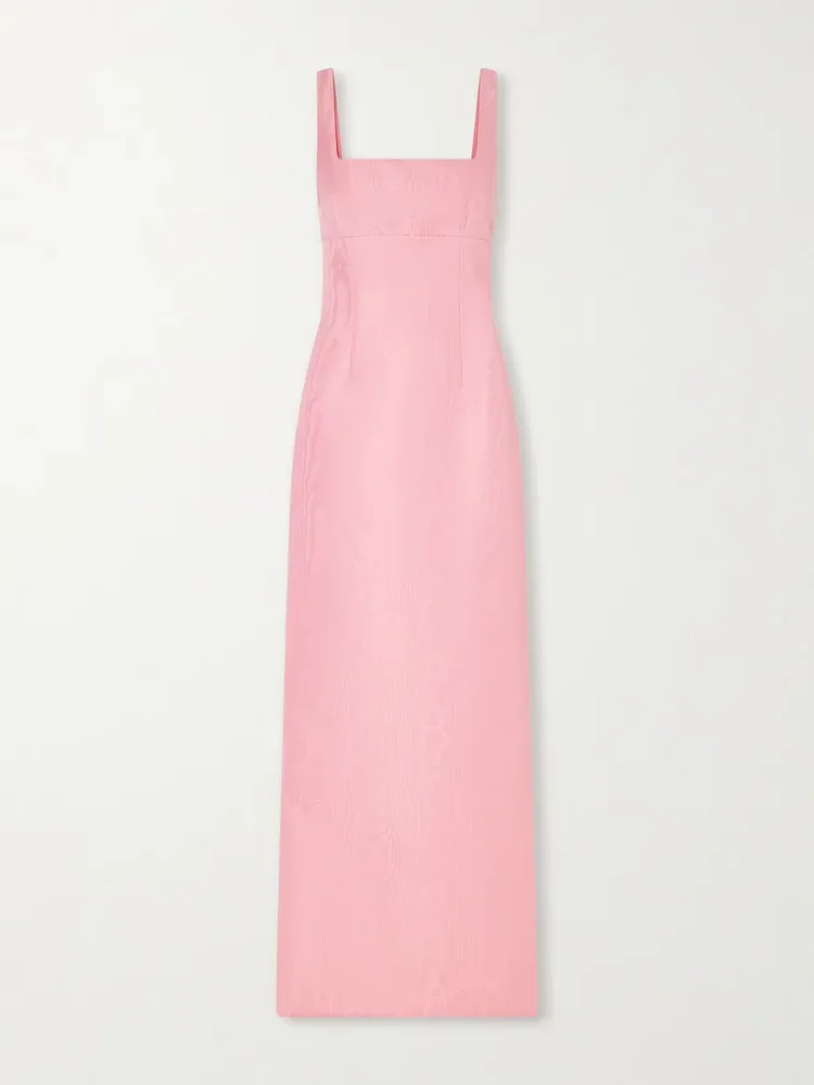 Micheline moire gown