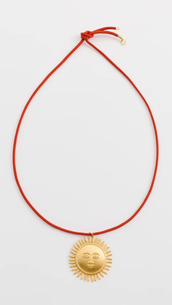 Sun Medallion Necklace