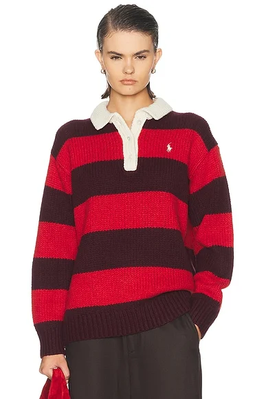 Long Sleeve Rugby Sweater
