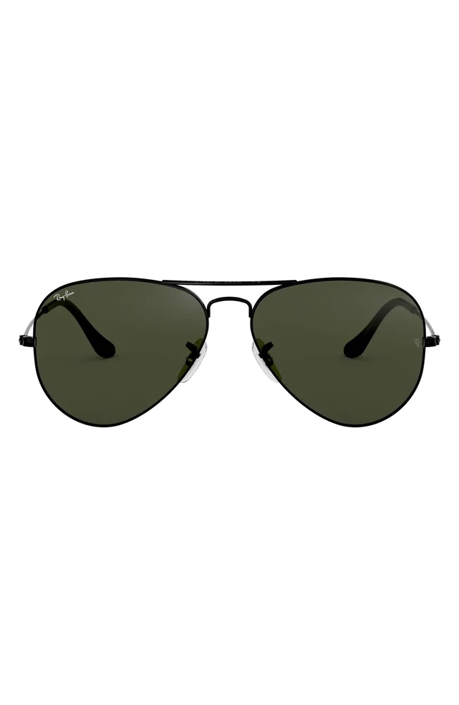 58mm Aviator Sunglasses
