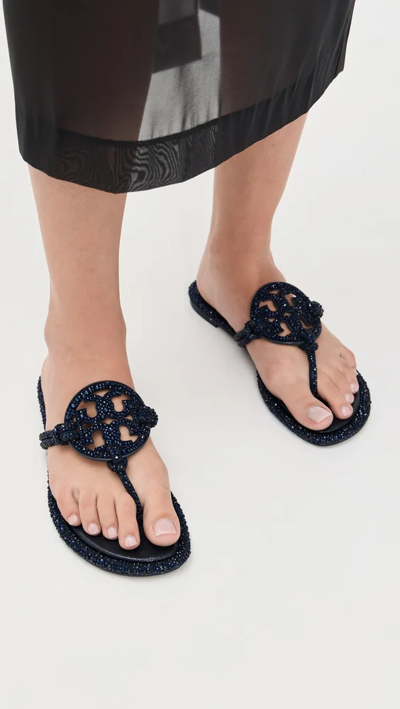 Miller Knotted Crystal Sandals