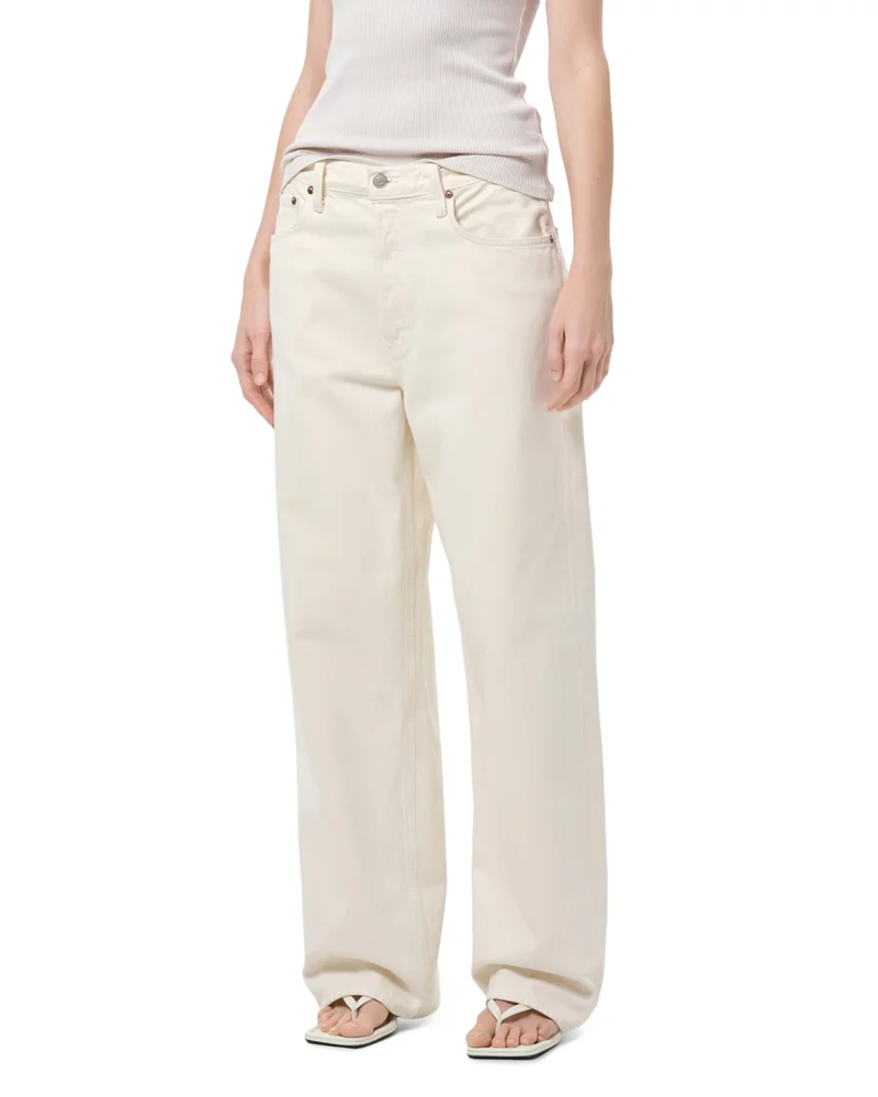 Low Slung Baggy Jeans in Solar
