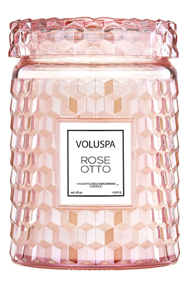 Rose Otto Large Jar Candle