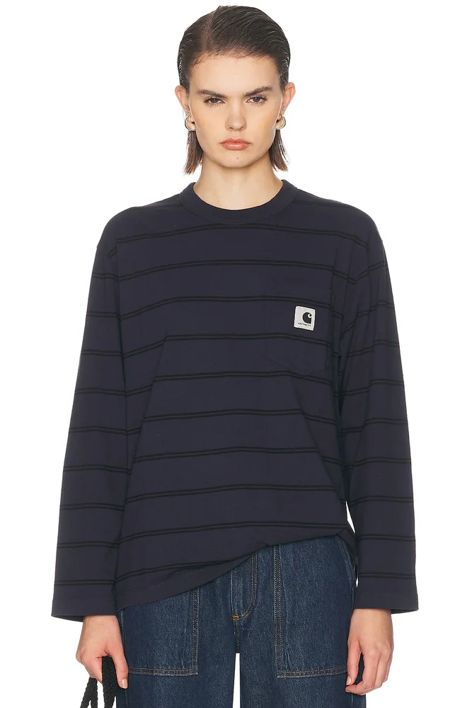 Long Sleeve Cardona Pocket T-Shirt
