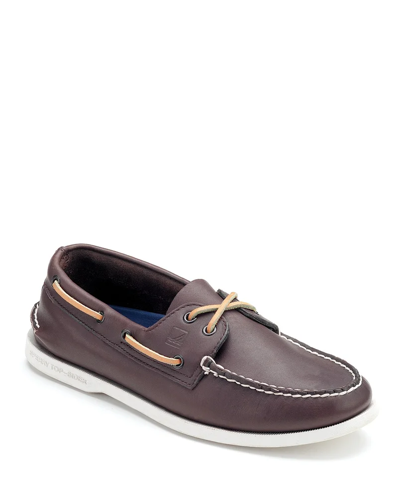 Men's Authentic Original Two Eye Leather Boat Shoes