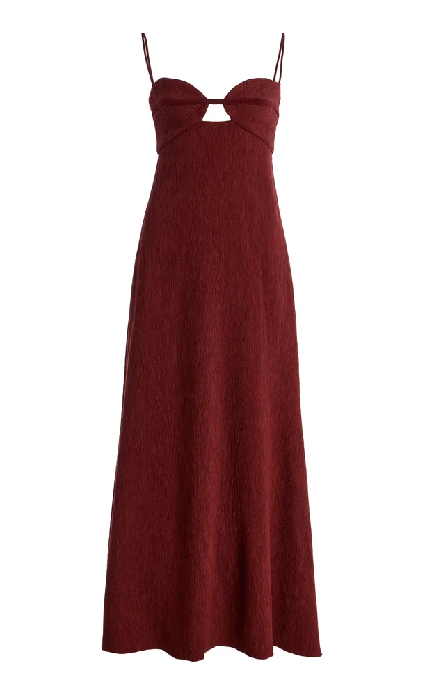 Dream Spinner Textured Maxi Dress