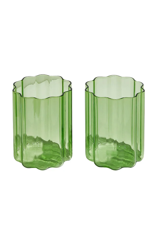 Wave Glasses Set of 2