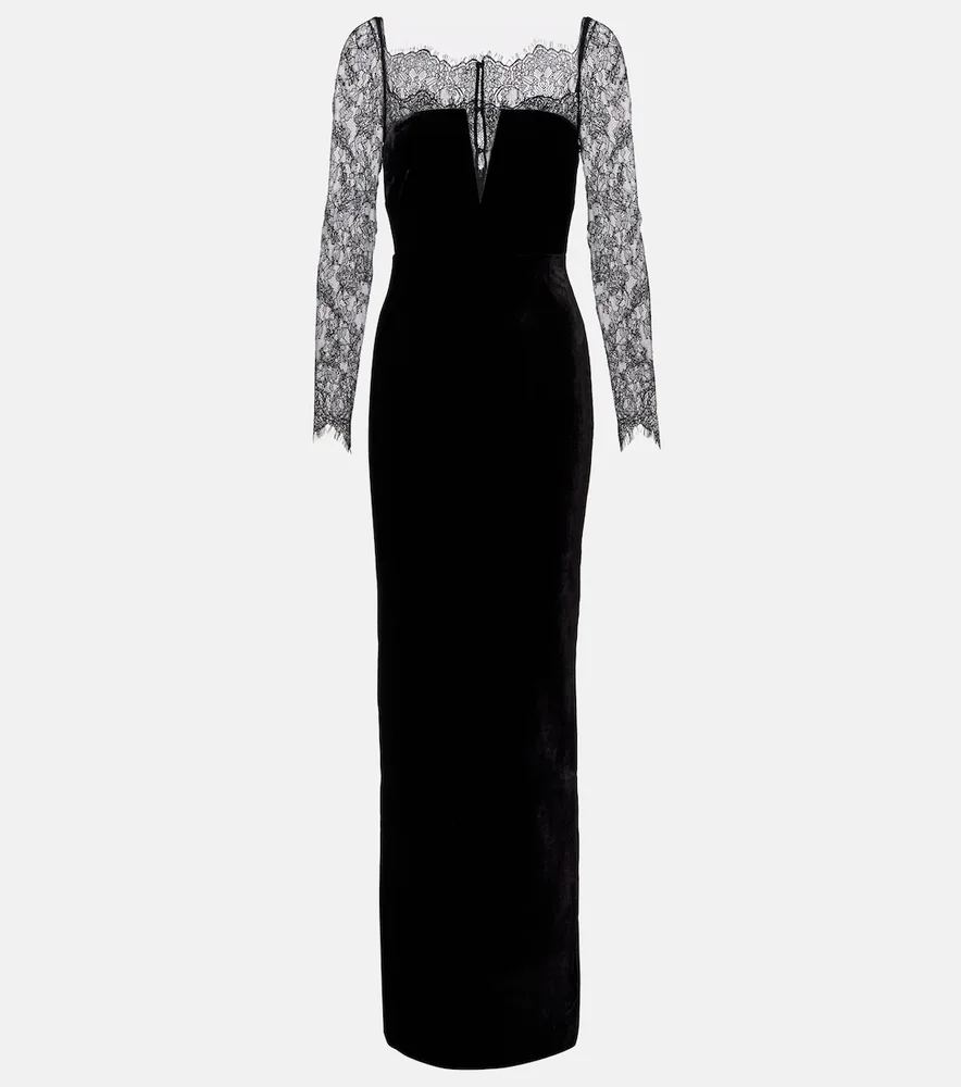 Lace gown