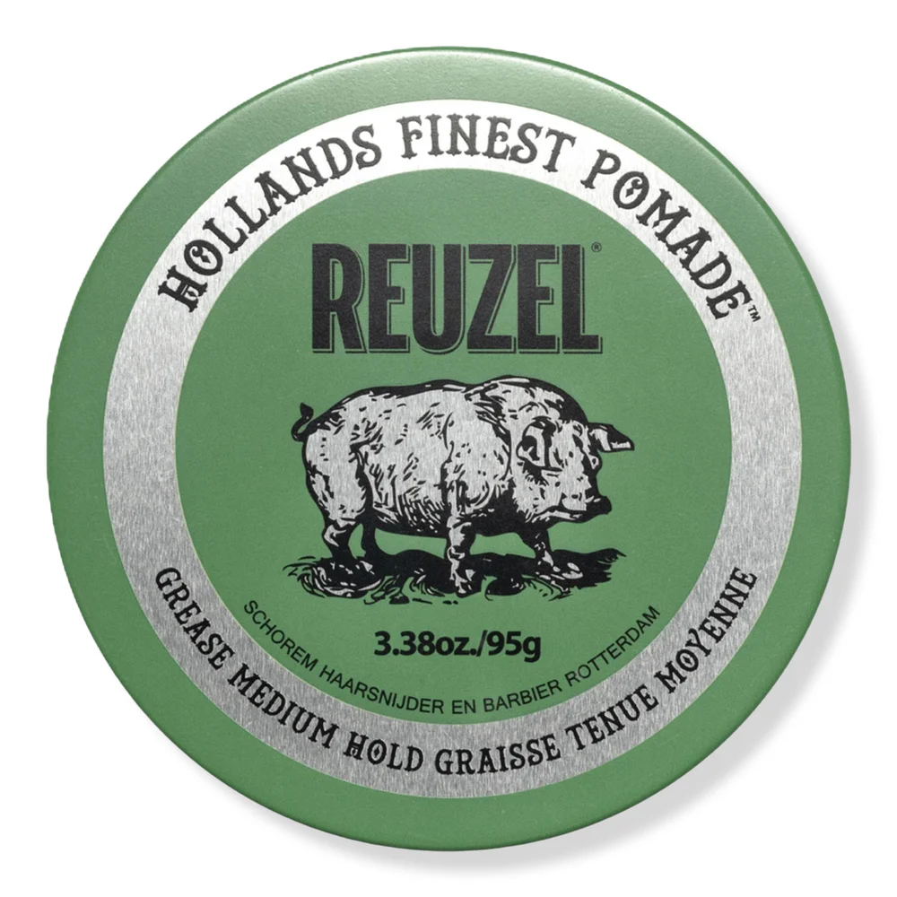 Green Grease Pomade Oil-Based Medium Hold