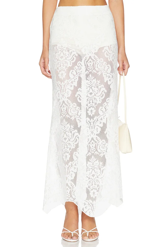 x REVOLVE Soren Maxi Skirt