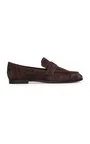 Arrow Suede Loafers