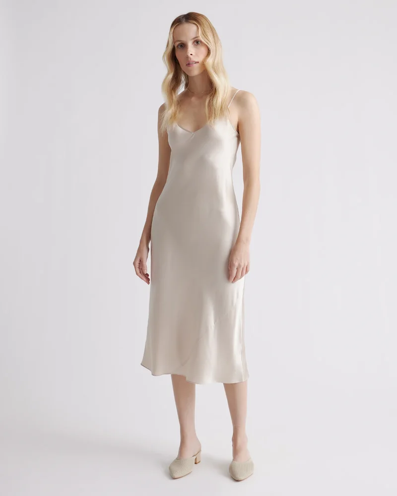 100% Washable Silk Slip Dress