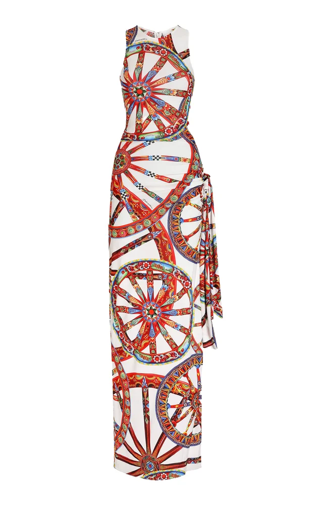 Printed Maxi Dress