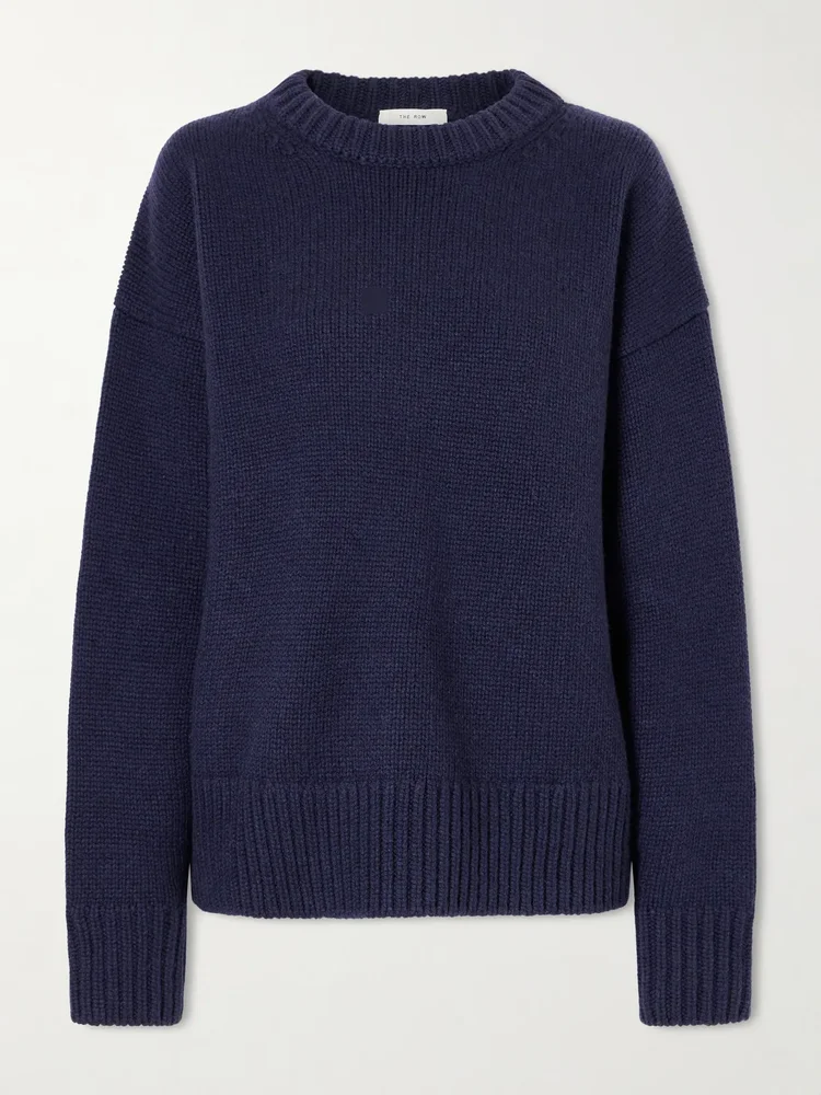 Ophelia oversized wool and cashmere-blend sweater