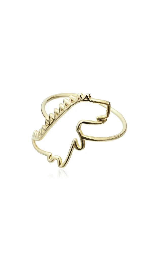 Dino Puro 9K Yellow Gold Ring