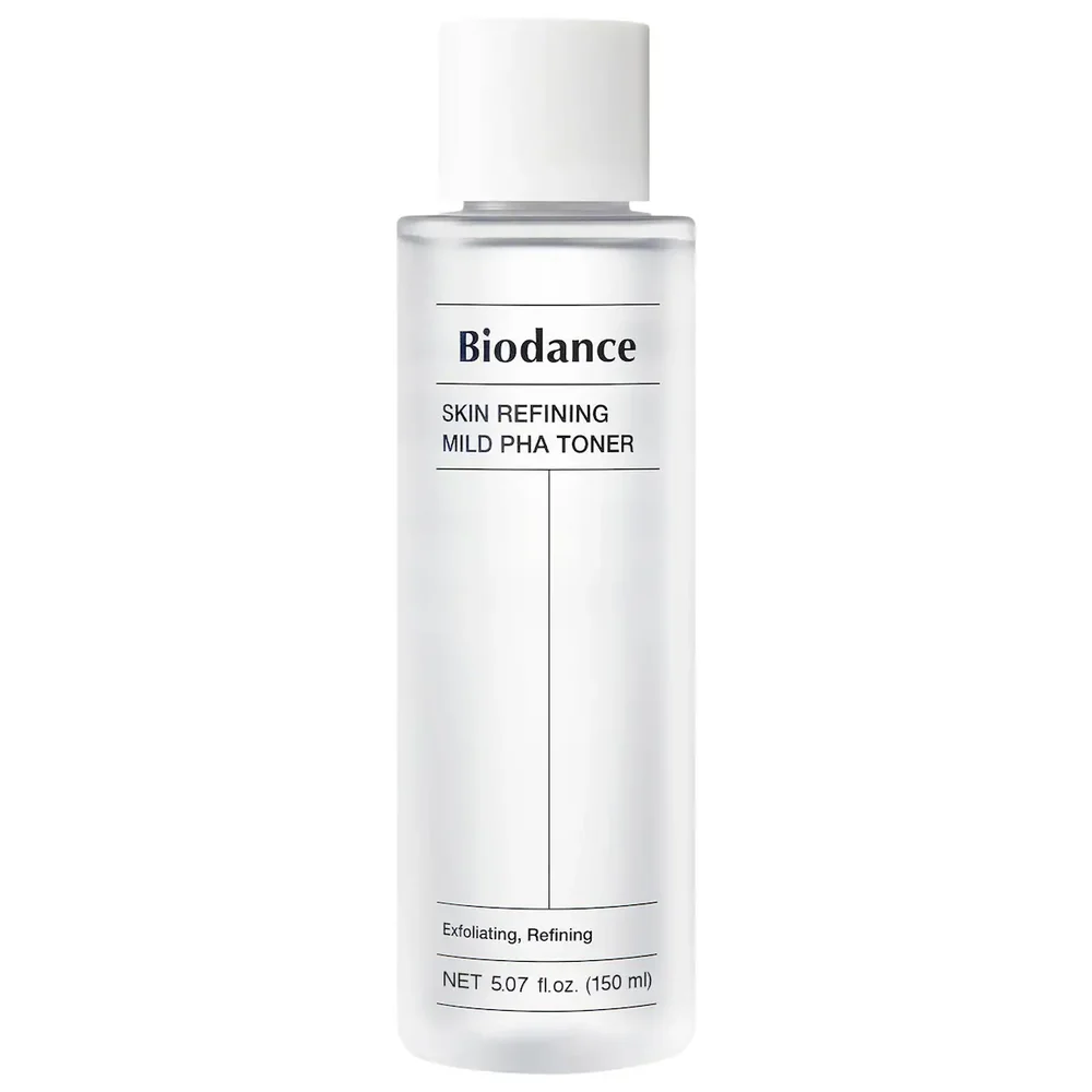 Skin Refining Mild PHA Toner with 8% PHA for Gentle Exfoliation