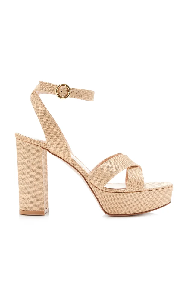 Sabrina Haiti Raffia Sandals