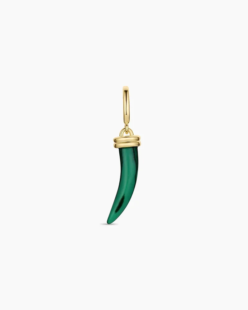 Malachite Tusk Charm