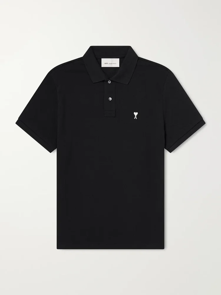 Logo-Embroidered Cotton-Piqué Polo Shirt