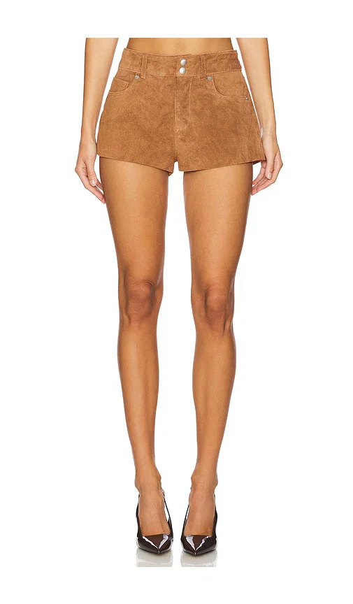 Suede Hot Short in Fortune Cookie