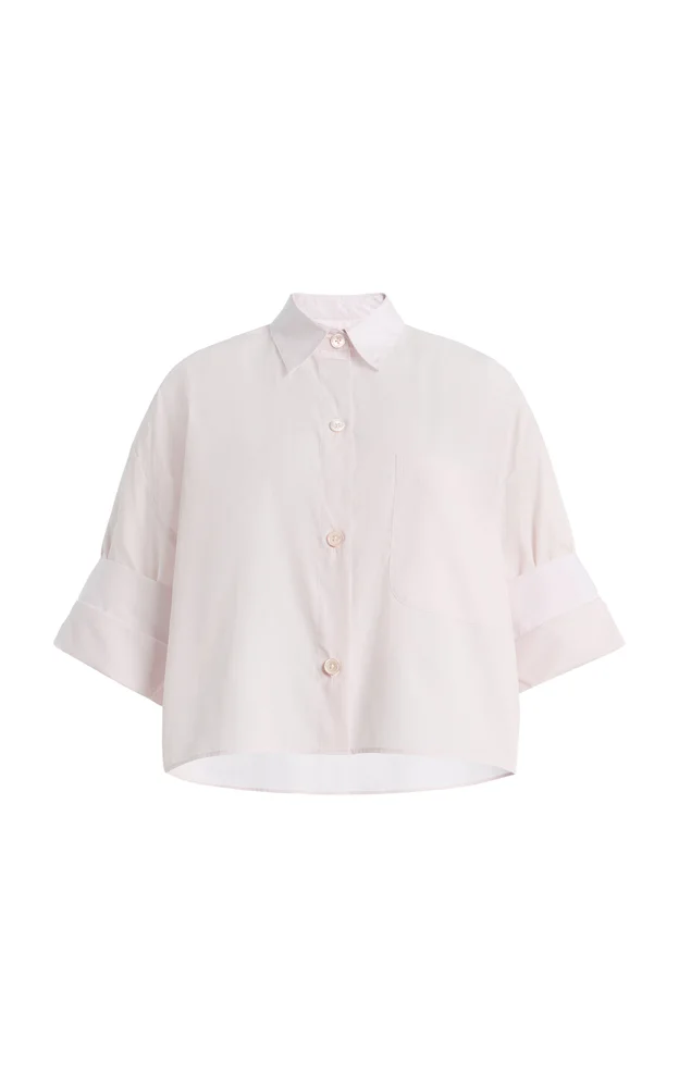 Next Ex Cropped Cotton Shirt