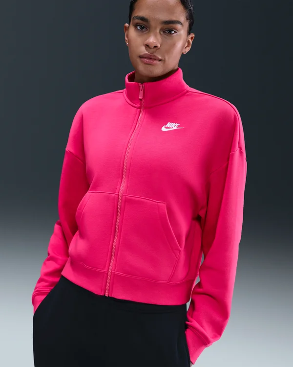Nike Sportswear Club Fleece Women's Loose Track Jacket. Nike.com