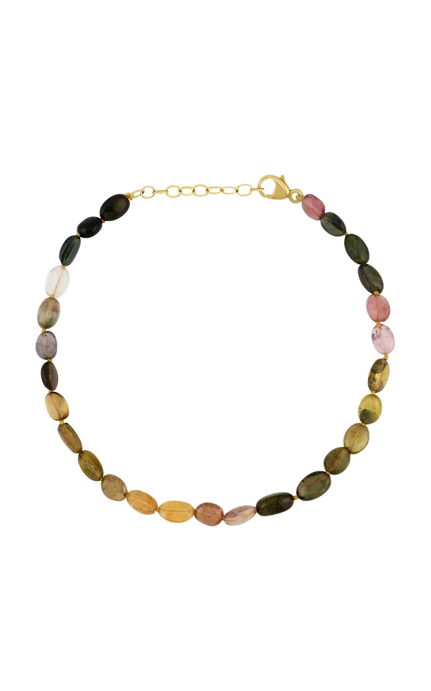 14K Yellow Gold Tourmaline Bracelet