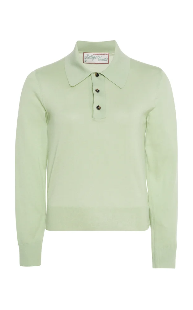 Cashmere Polo Top