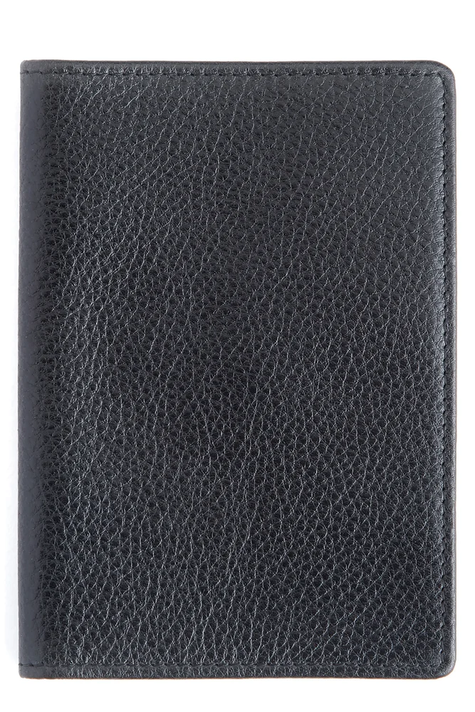 RFID Leather Passport Case