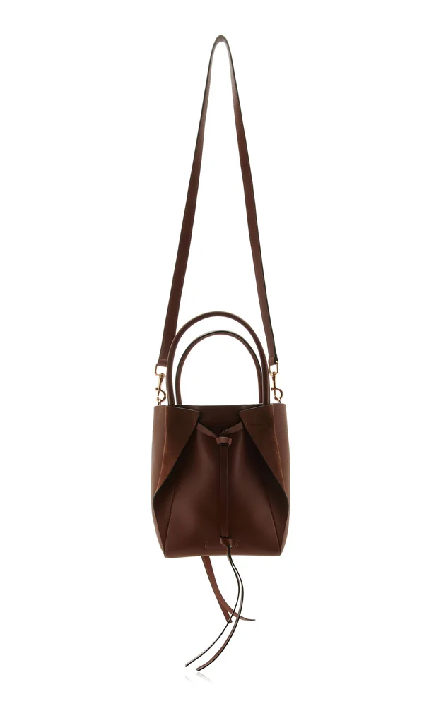 Marija Small Leather Tote Bag