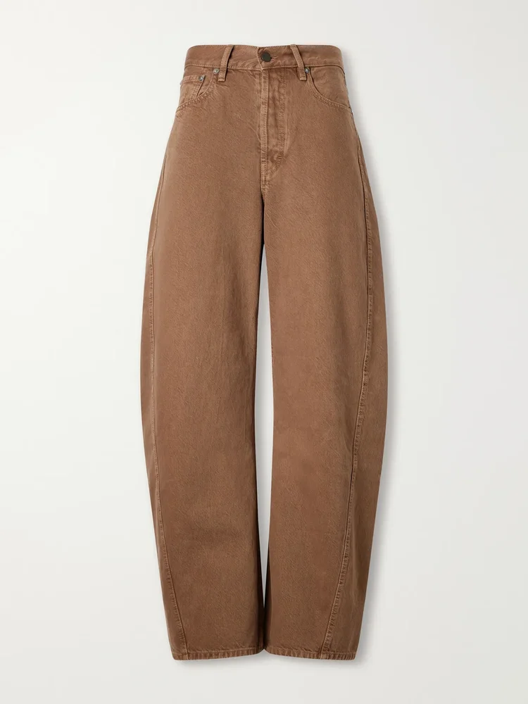 Callum high-rise wide-leg jeans