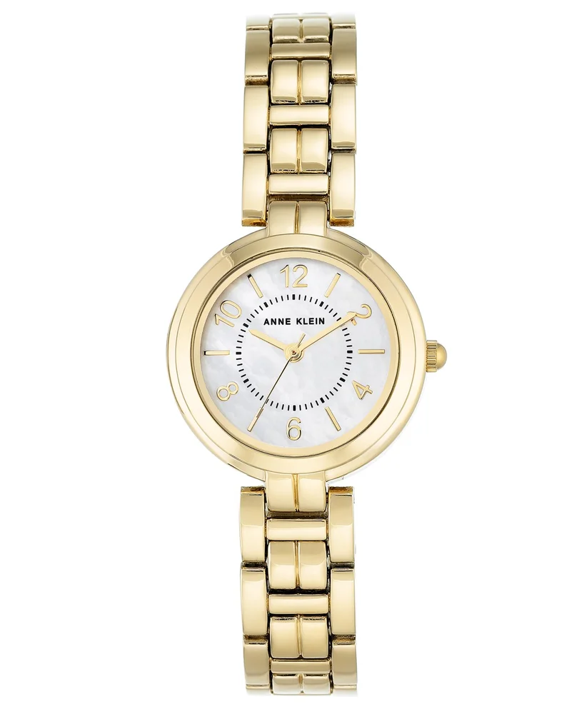 Gold-Tone Link Bracelet Watch, 28mm