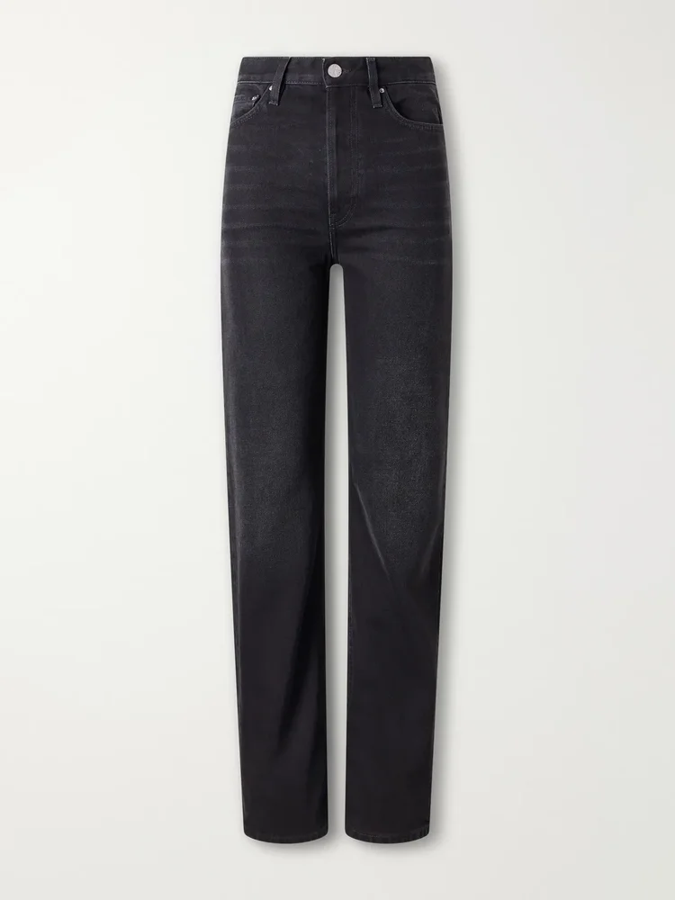 Classic Cut high-rise slim-leg jeans