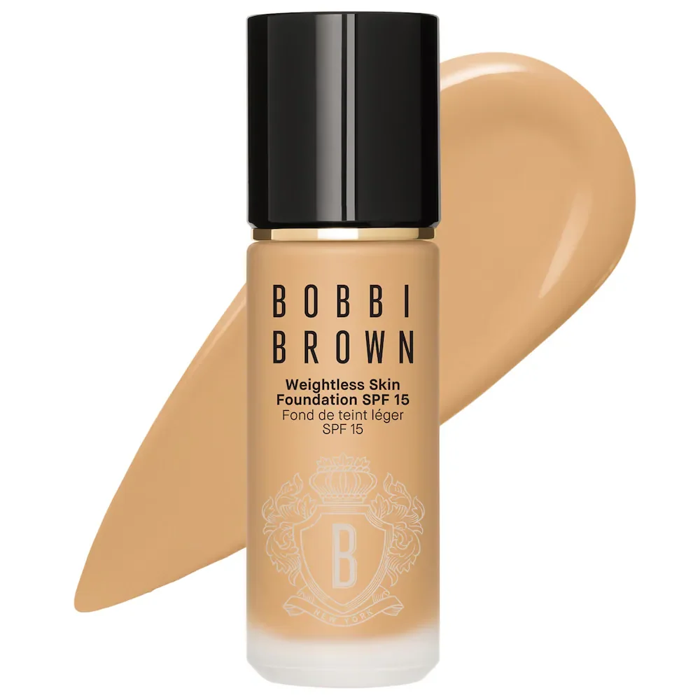 Weightless Skin Oil-Controlling Foundation SPF 15 with Hyaluronic Acid in Warm Natural (W-056)