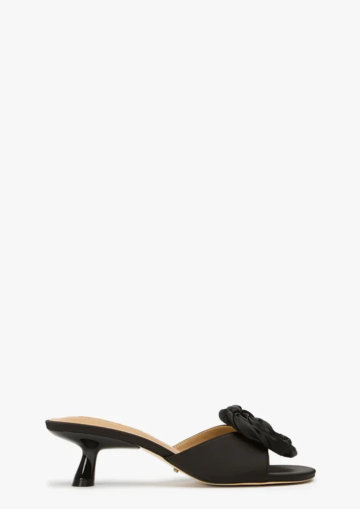 Kima Black Satin