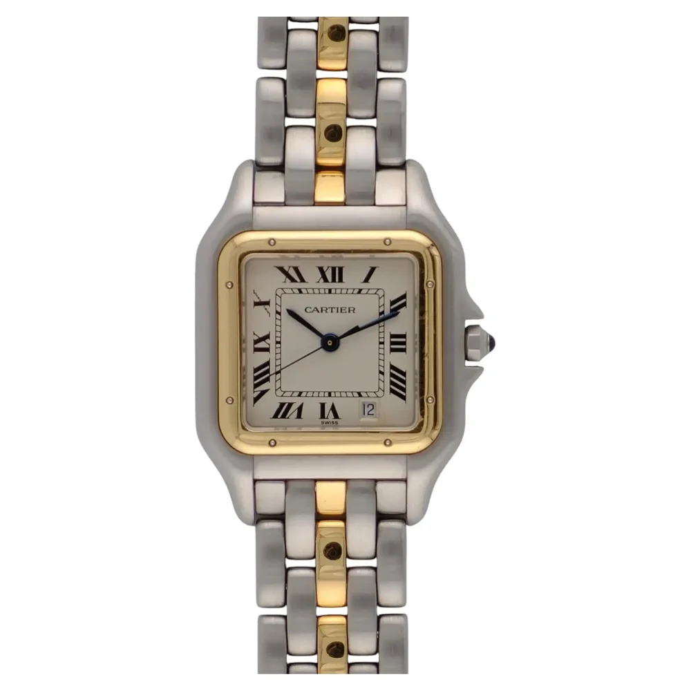 Pre-Owned Panthère de Cartier 187949 W25028B5 Medium Model Watch