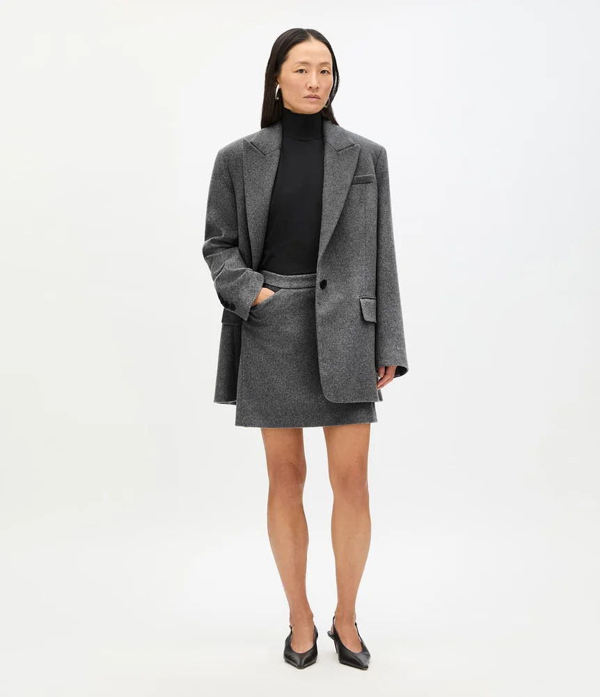 Tailored Mini Skirt