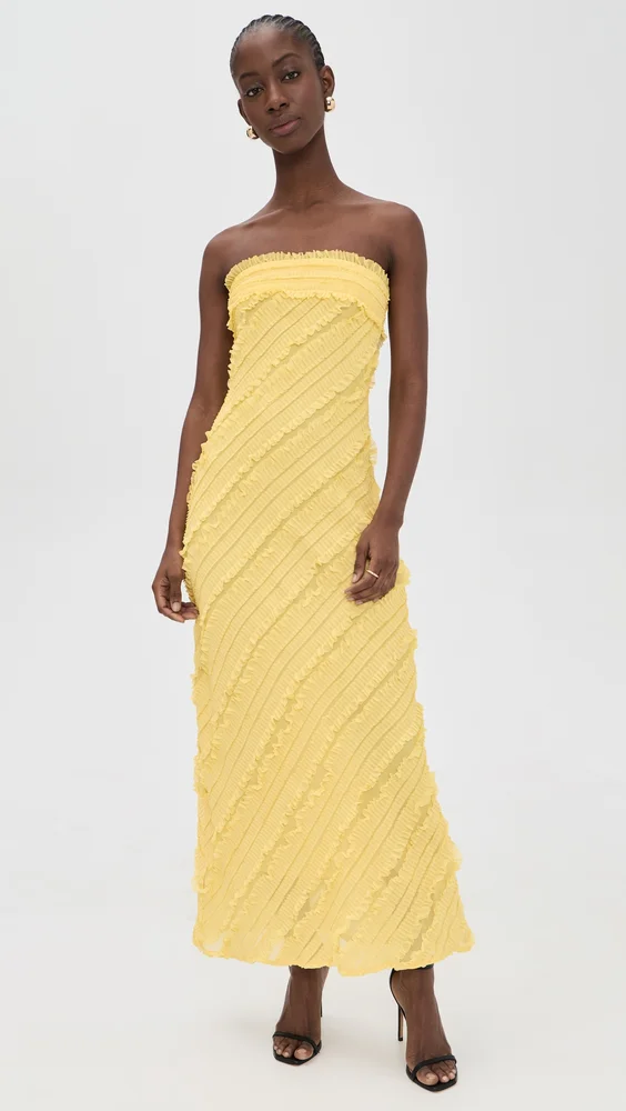 Strapless Maxi Dress