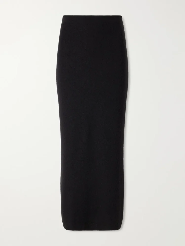 perna cashmere midi skirt