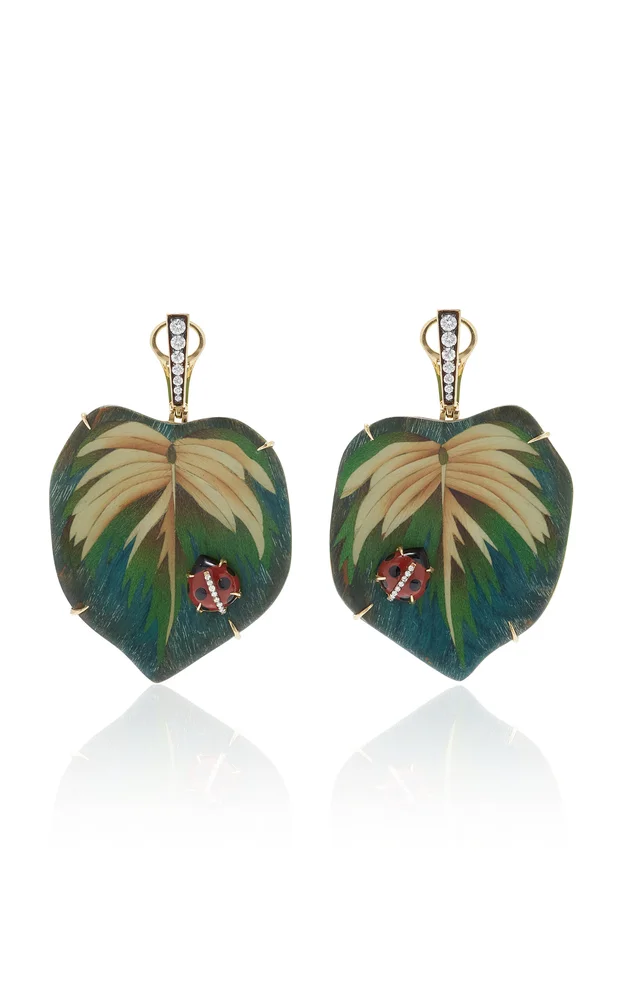 Marquetry Earrings