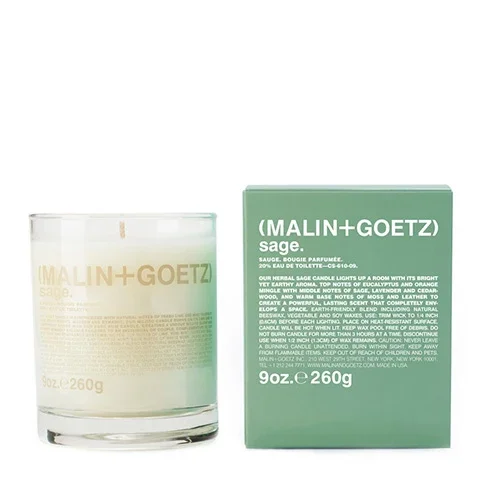 sage candle.
