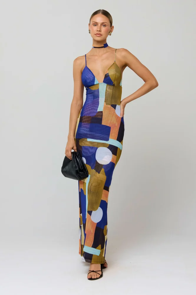 Madeline Dress in Deco