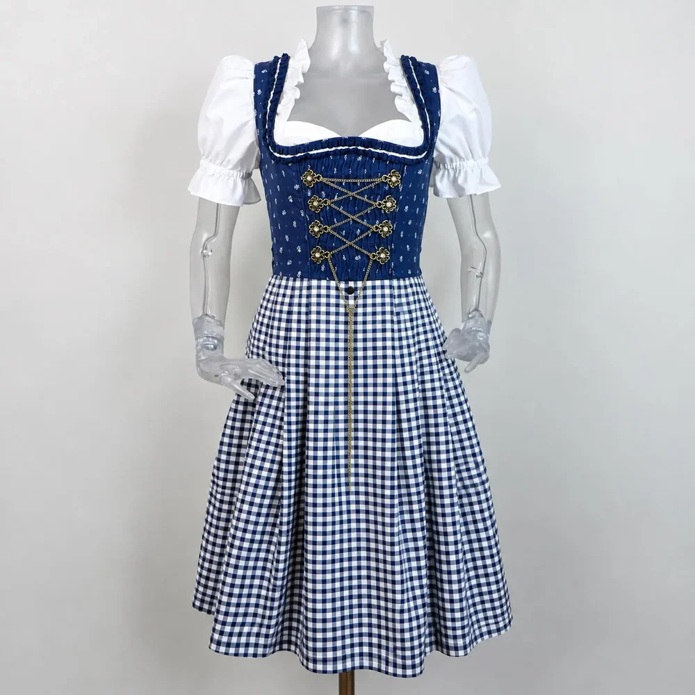 Bavarian Gingham Dirndl