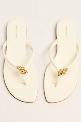 Reformation Onyx Flip-Flop Sandals