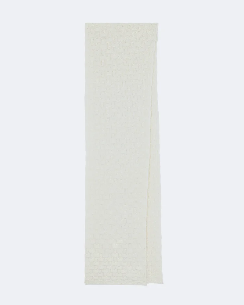 Scarf Matelina white