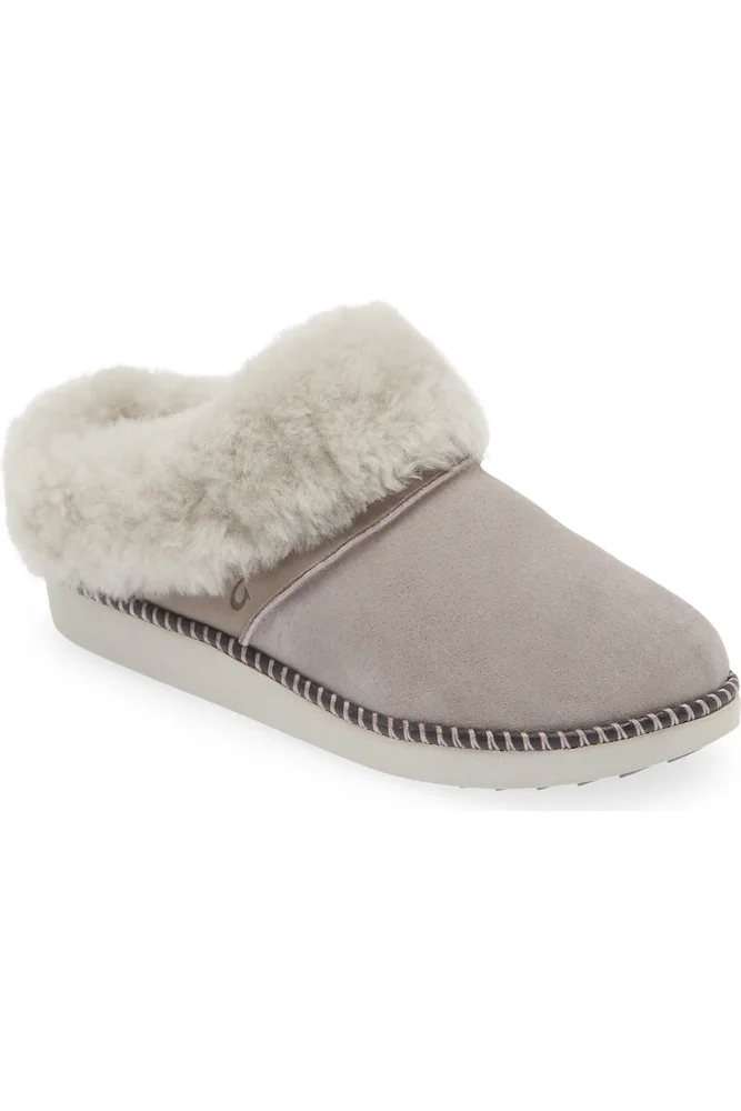Ku'i Genuine Shearling Slipper