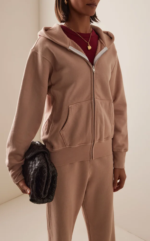 Heavyweight Cotton Zip-Up Hoodie