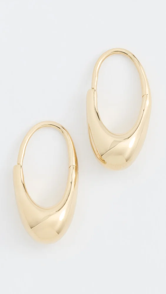 Roscida Drop Hoops