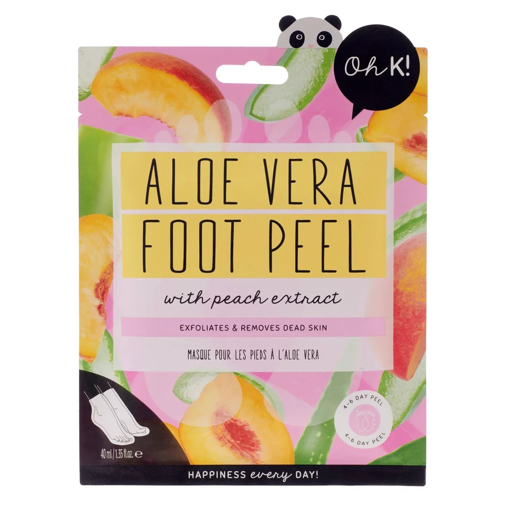 Exfoliating Aloe Foot Peel Mask